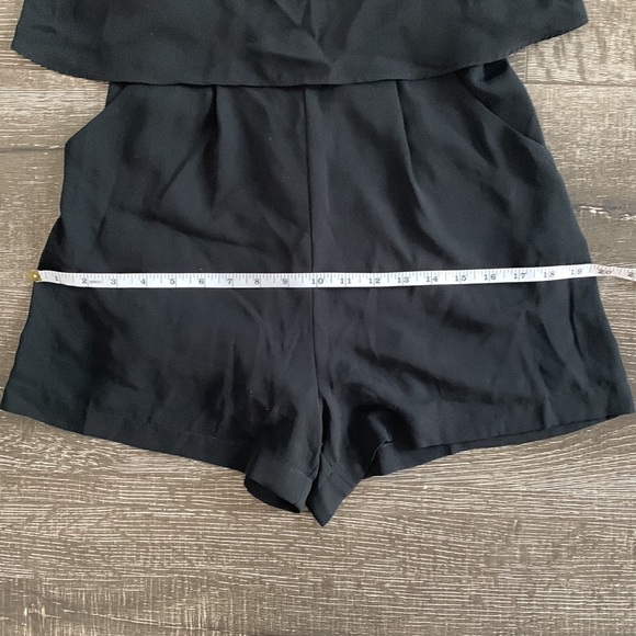 Express women’s black halter romper - Picture 5 of 10